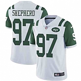 Nike Men & Women & Youth Jets 97 Nathan Shepherd White NFL Vapor Untouchable Limited Jersey,baseball caps,new era cap wholesale,wholesale hats